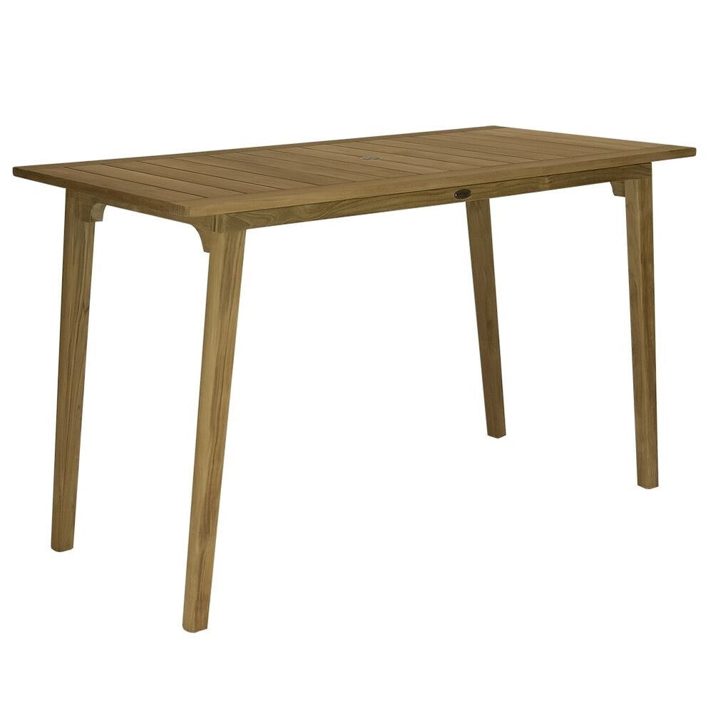 Royal Teak Admiral Bar Table detail