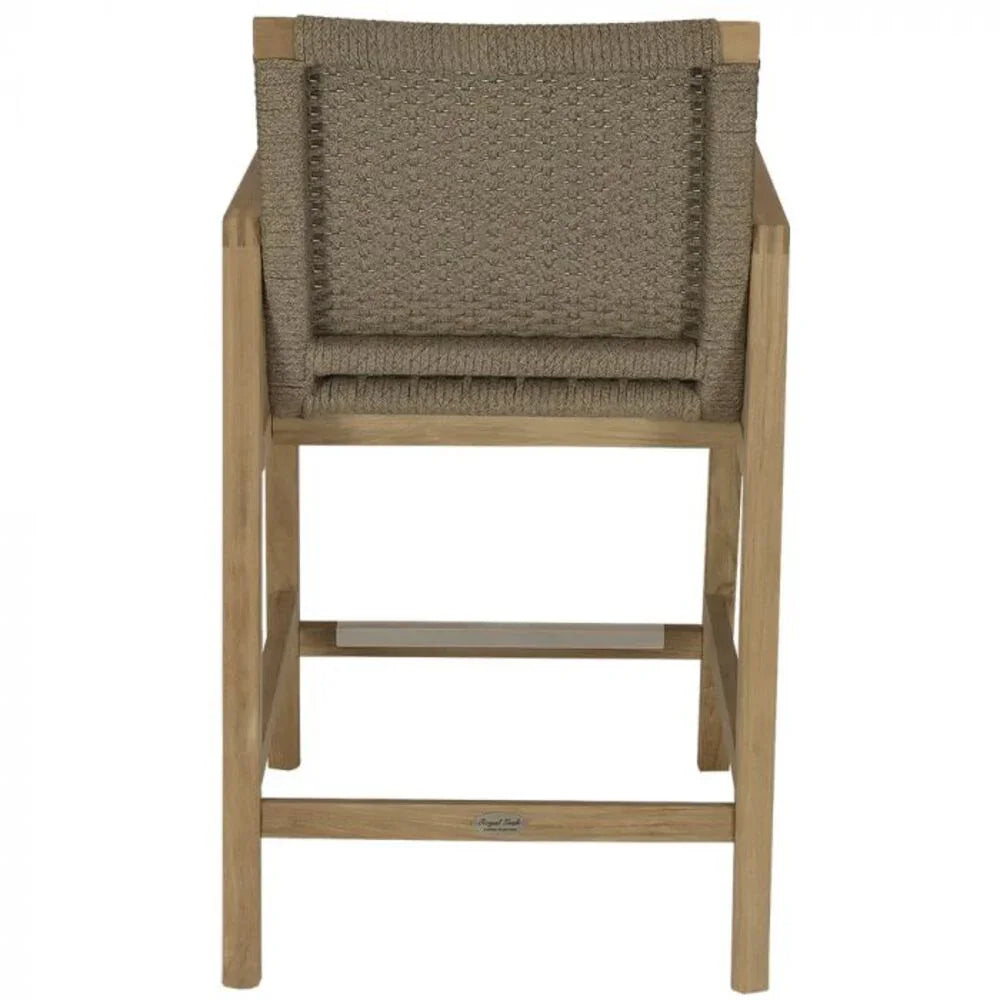 Royal Teak Admiral Counter Arm Chair