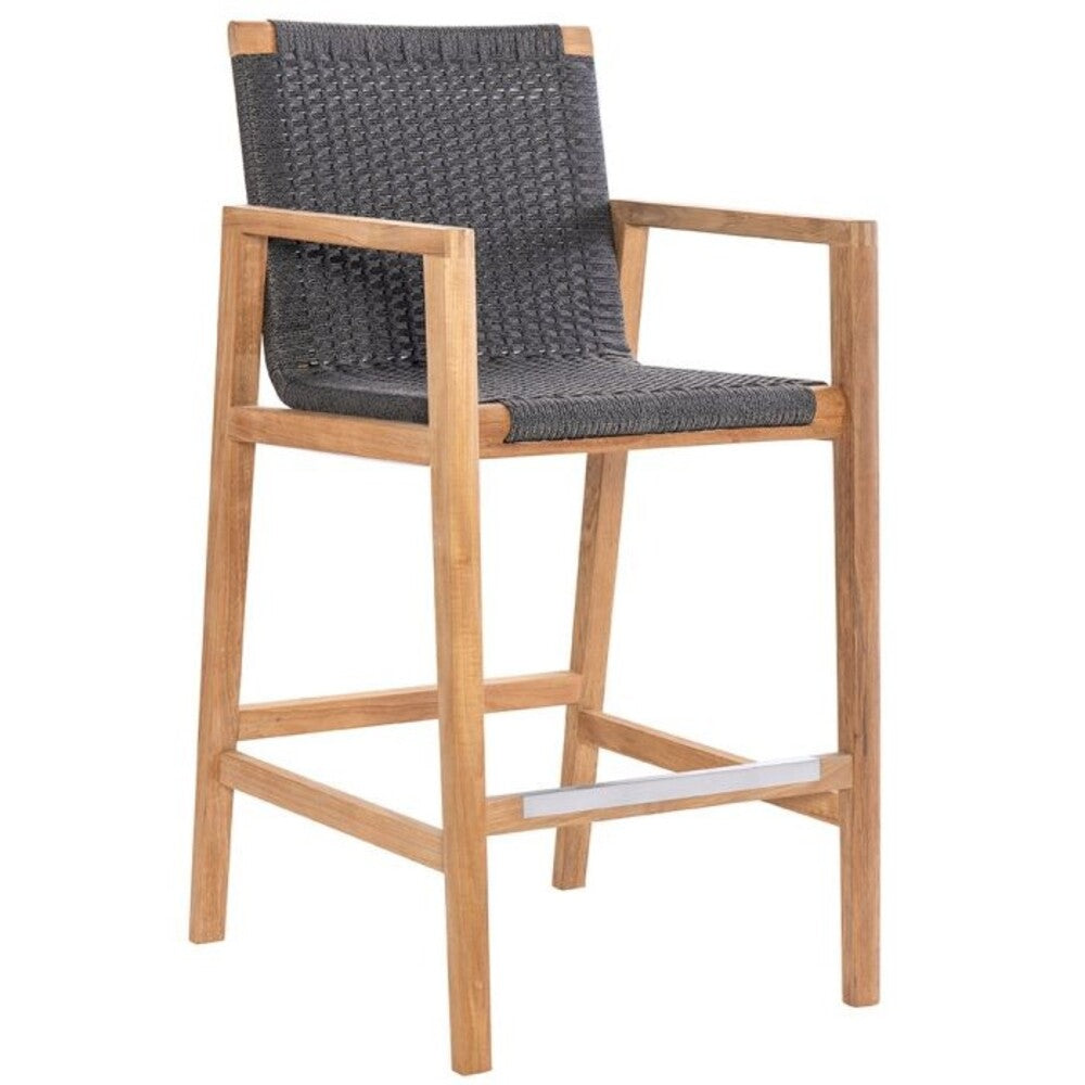Royal Teak Admiral Counter Arm Chair