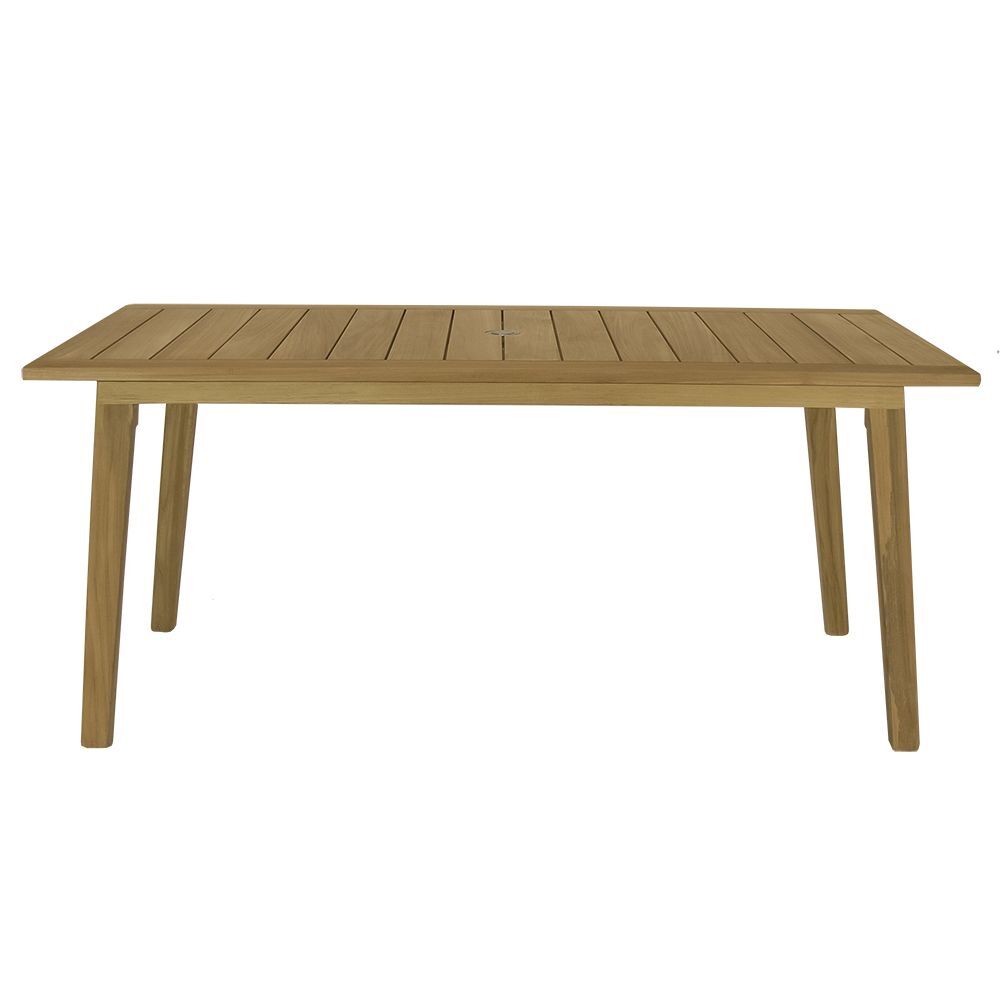Royal Teak Admiral Rectangular Dining Table detail