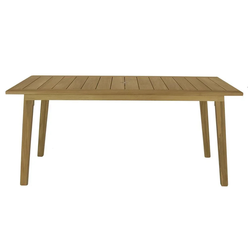 Royal Teak Admiral Rectangular Dining Table detail
