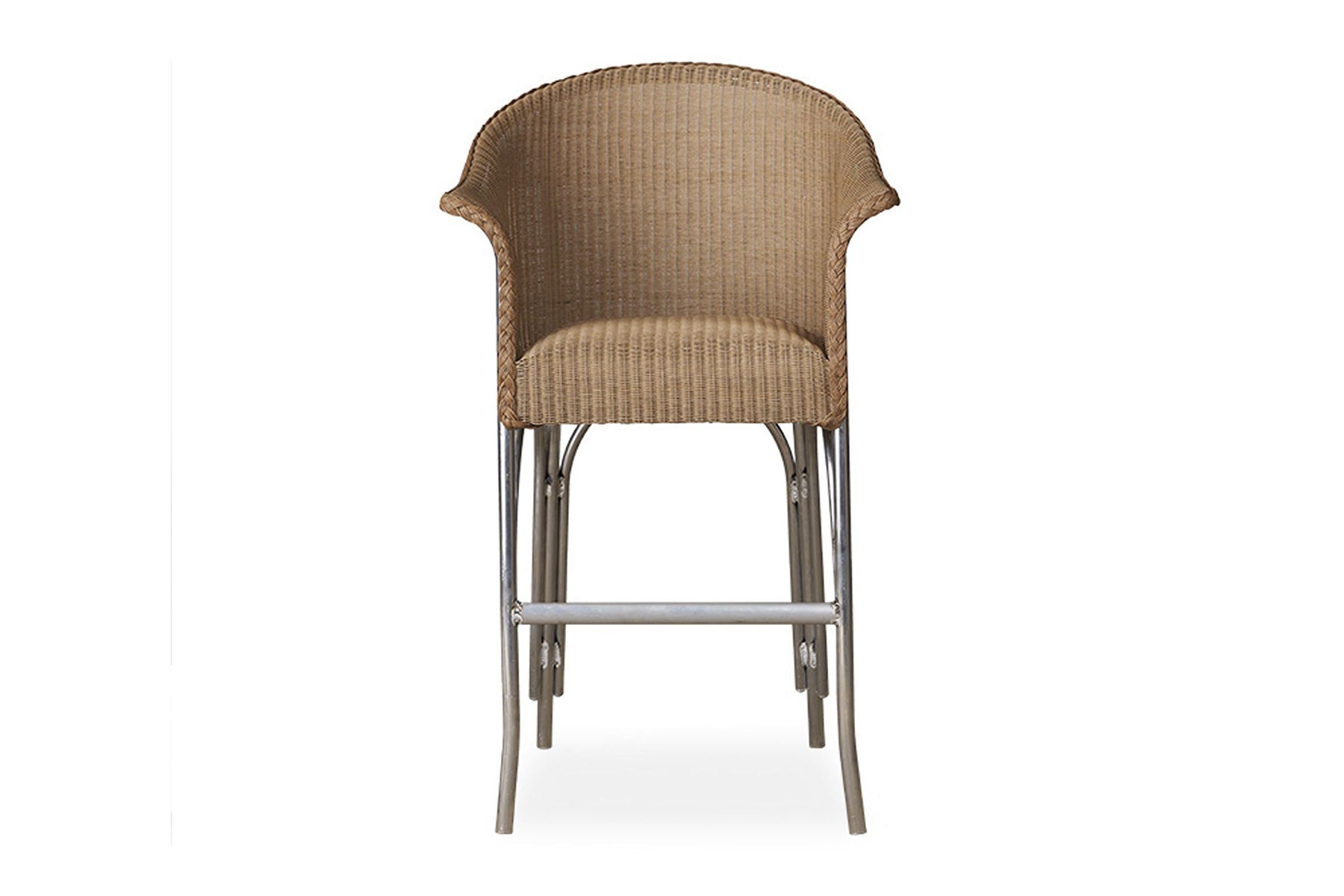 Lloyd Flanders All Seasons Bar Stool with Padded Seat