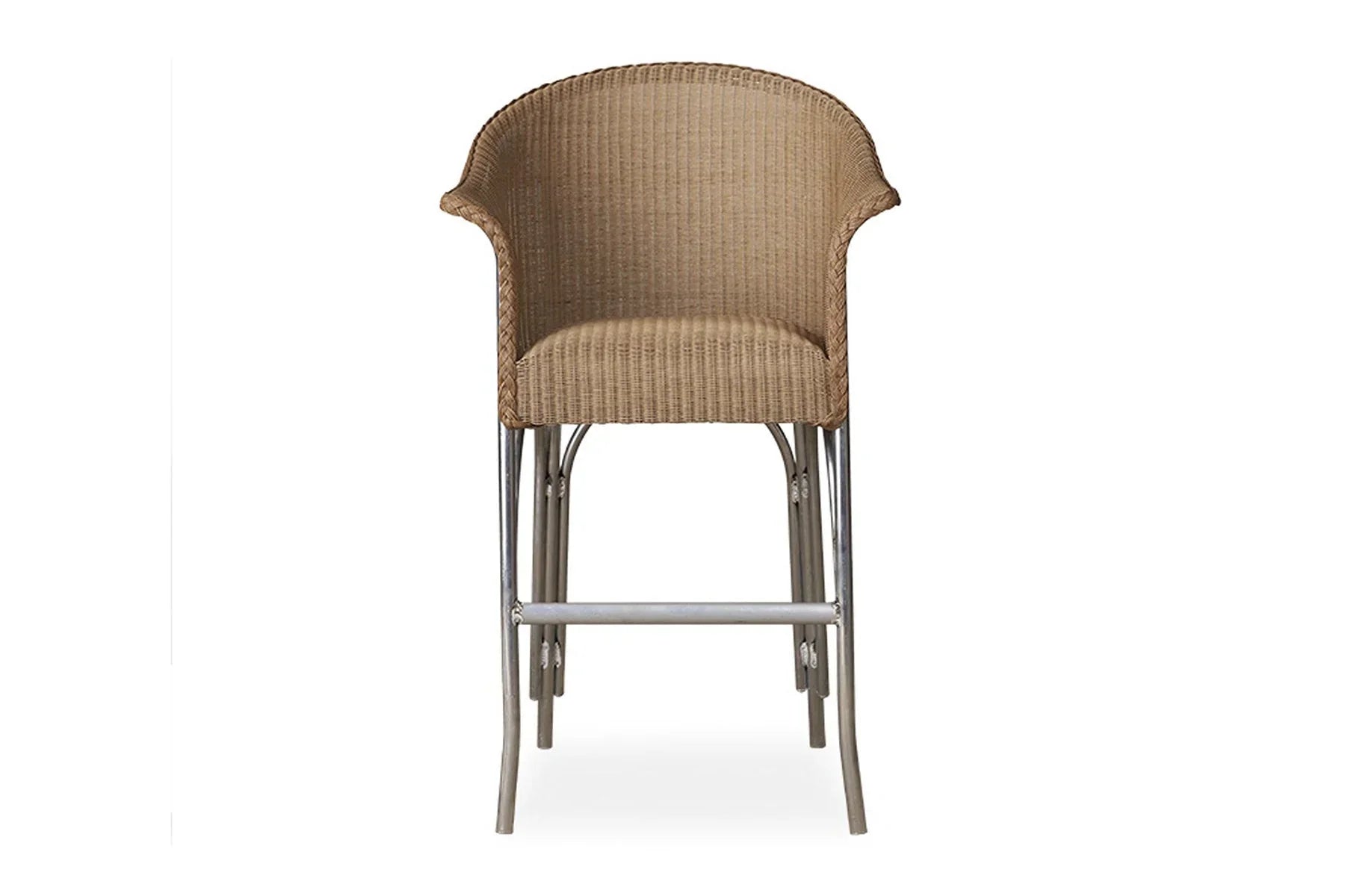 Lloyd Flanders All Seasons Bar Stool with Padded Seat
