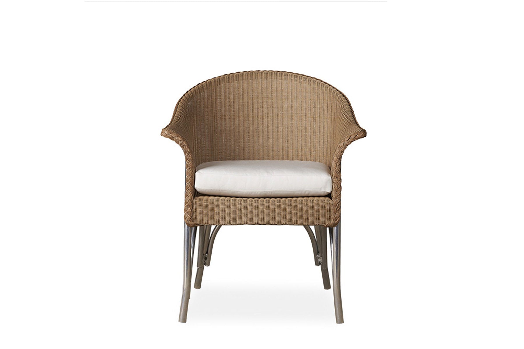 Lloyd Flanders All Seasons Dining Arm Chair with Cushion