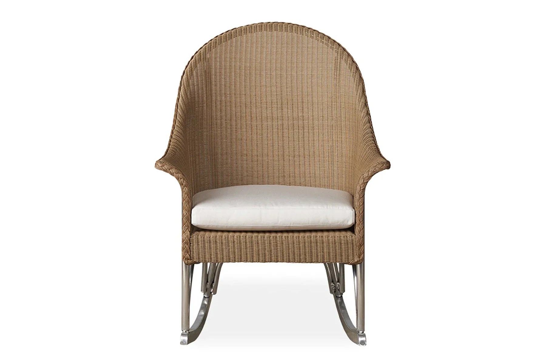 Lloyd Flanders All Seasons High Back Porch Rocker with Cushion
