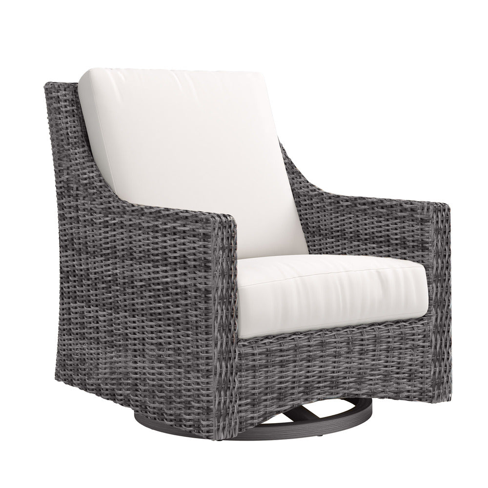 Avallon High Back Swivel Glider Club Chair 1