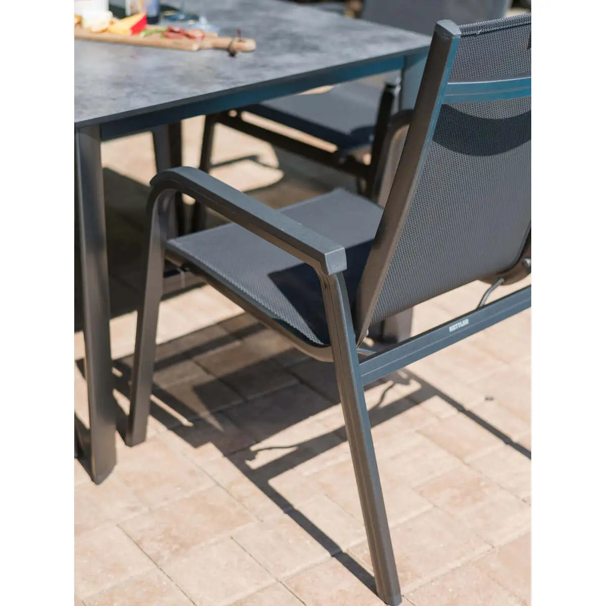 Basic Plus Stackable Arm Chair - Set Of 4