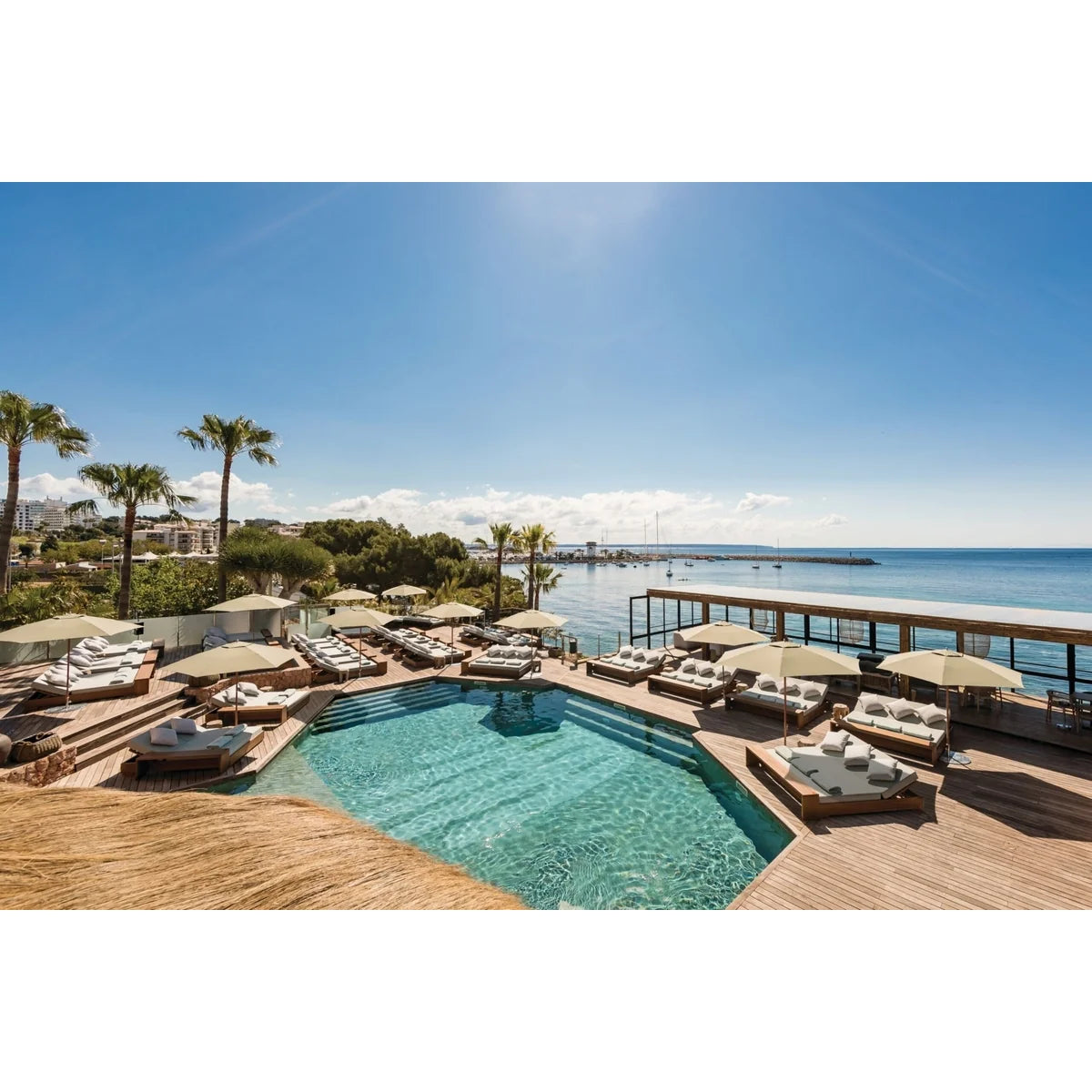 Bay Master M1 Classic Center Post 10' Hexagon Umbrella-3