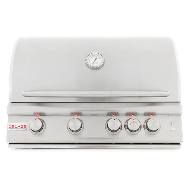 Premium LTE 32" Stainless Steel 4-Burner Built-In Gas Grill