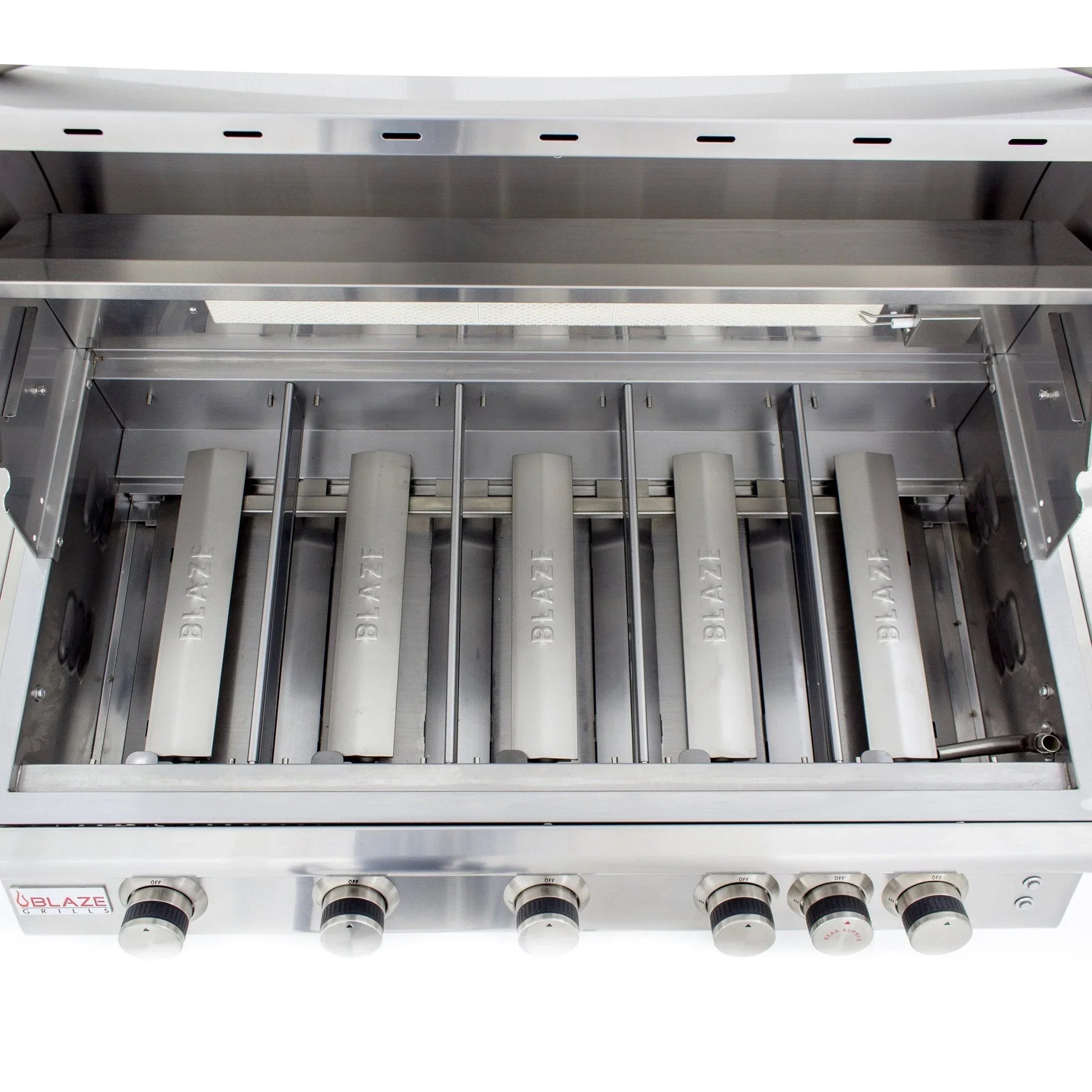 Premium LTE 40" Stainless Steel 5-Burner Built-In Gas Grill