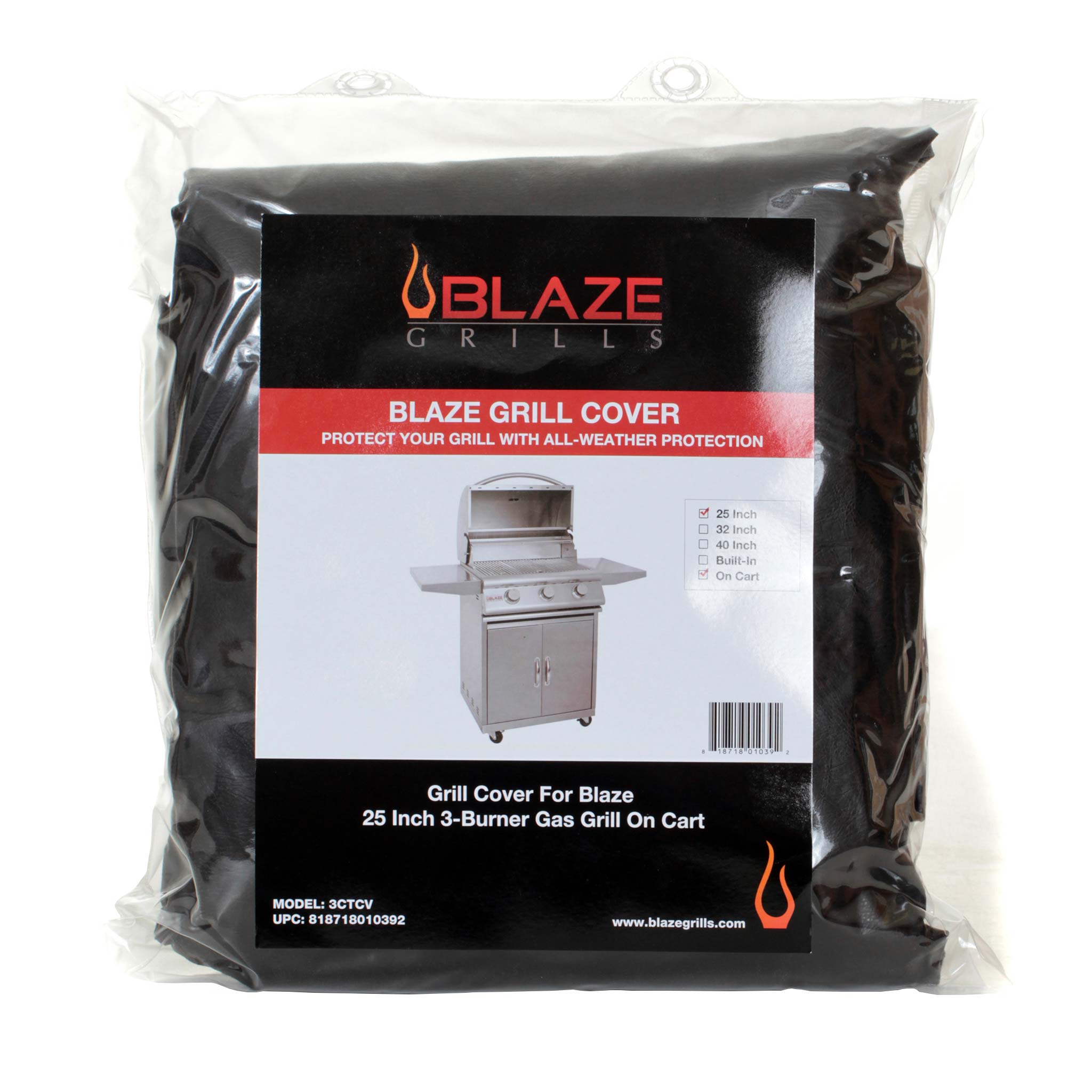 Grill Cover for 3-Burner On-Cart Grill