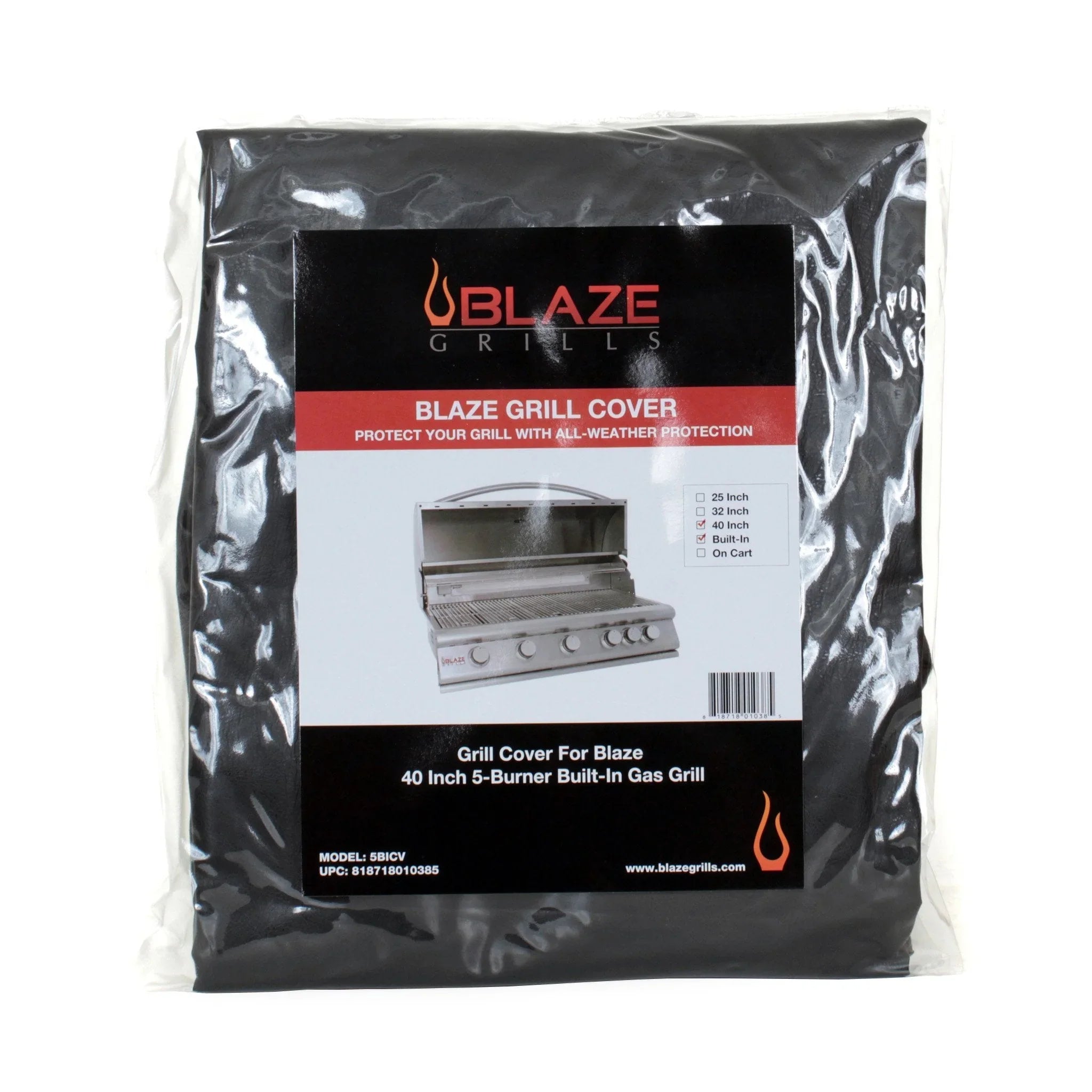 Grill Cover for 5-Burner Built-In Grill