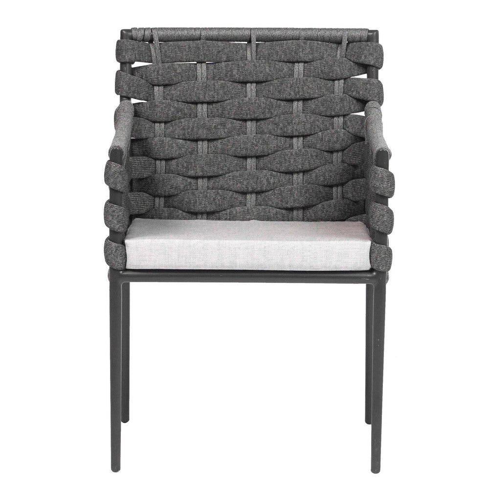 Bogota Cushioned Dining Arm Chair