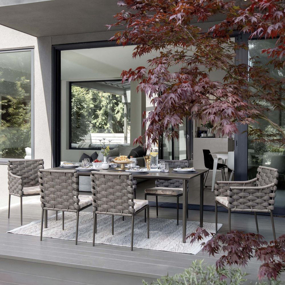 Bogota Cushioned Dining Arm Chair 1