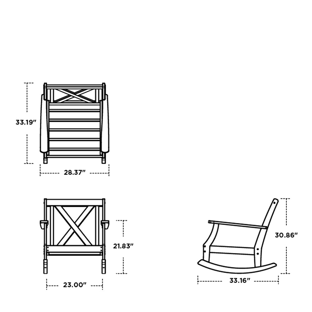 Braxton Deep Seating Rocking Chair 13