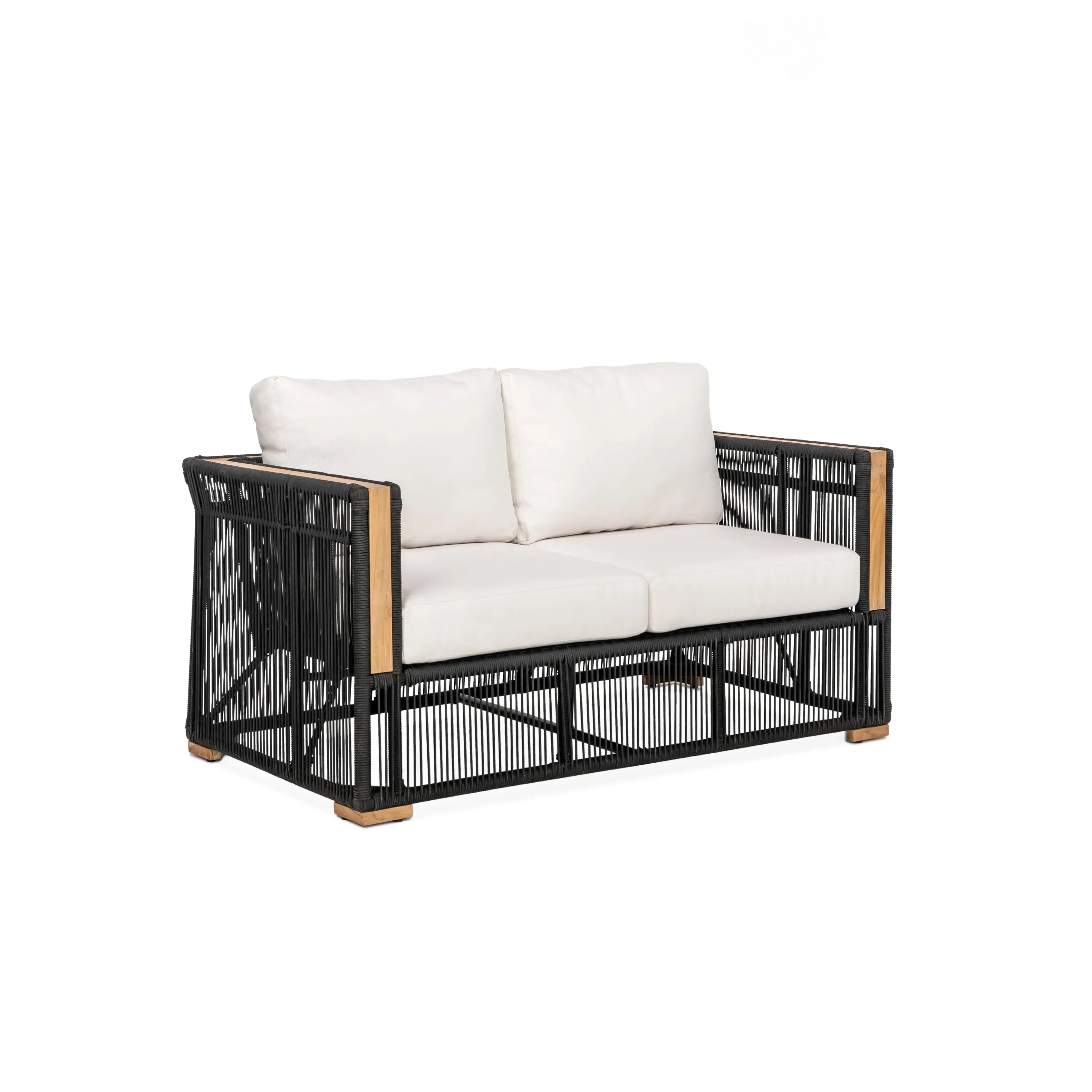 Campo Loveseat#Finish_Black
