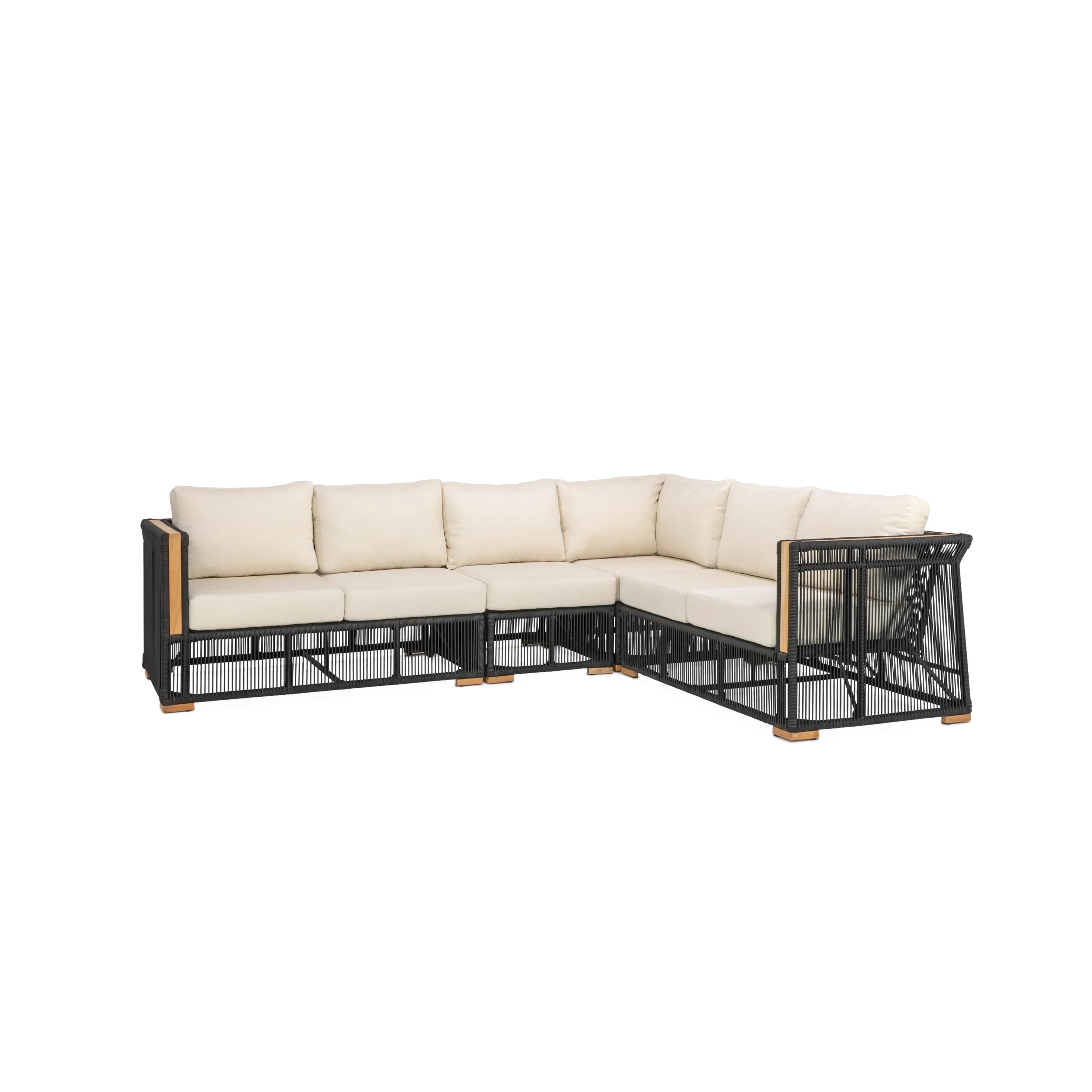 Campo Modular Sectional#Finish_Black