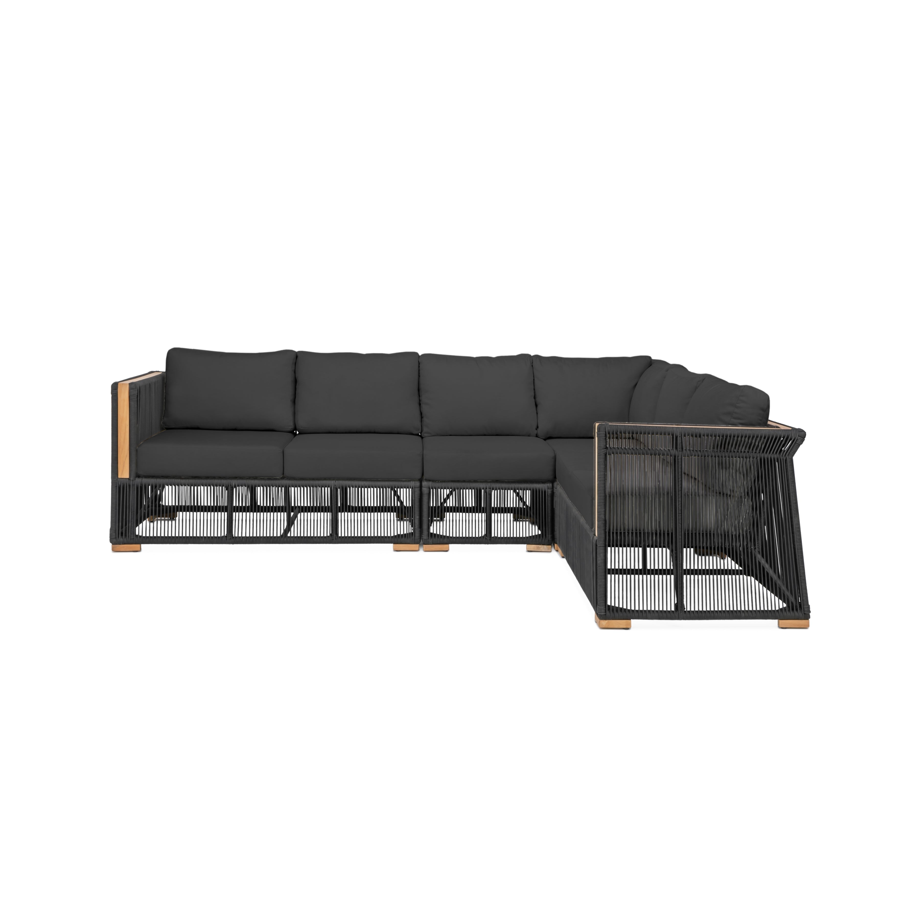 Campo Modular Sectional#Finish_Black