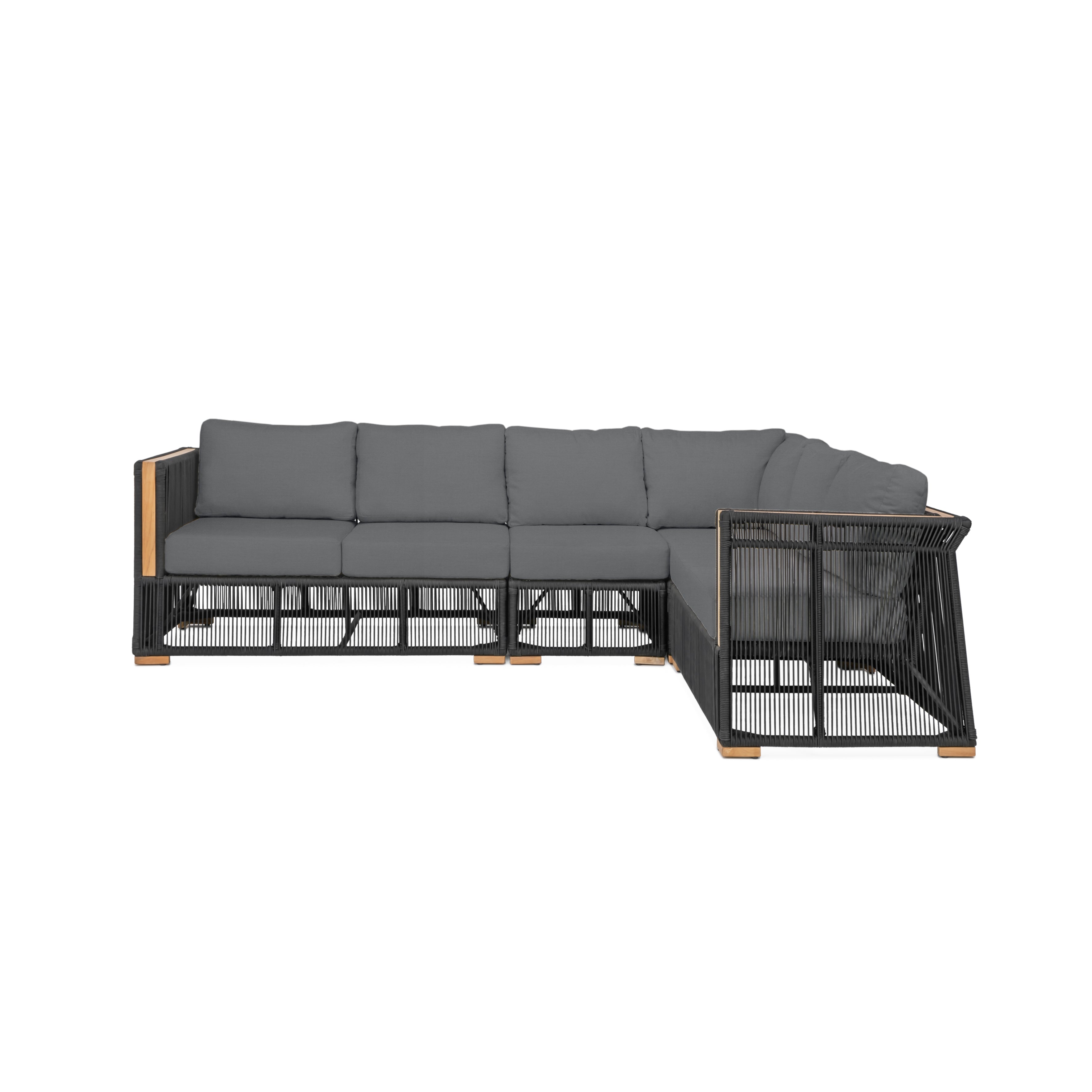 Campo Modular Sectional#Finish_Black