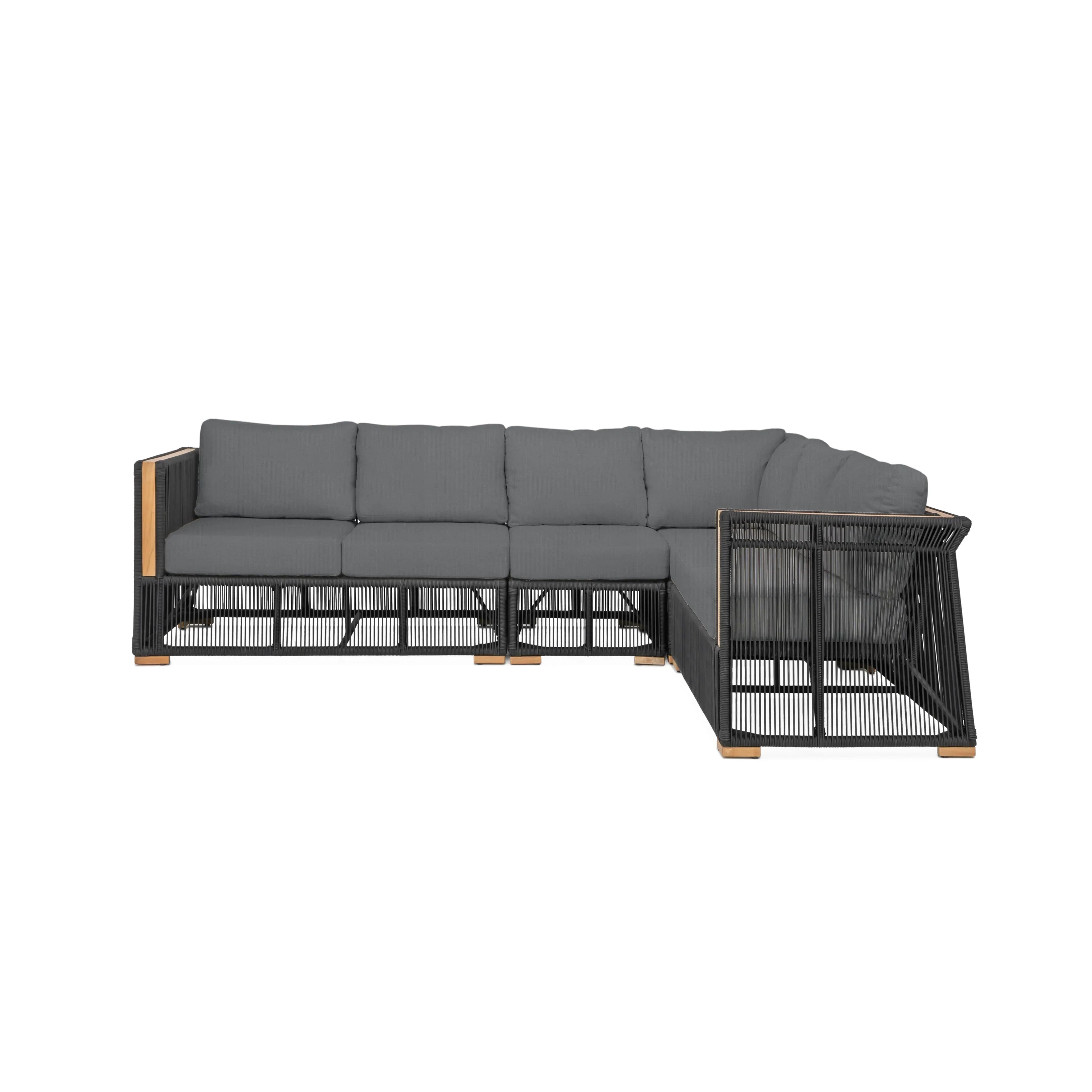 Campo Modular Sectional#Finish_Black