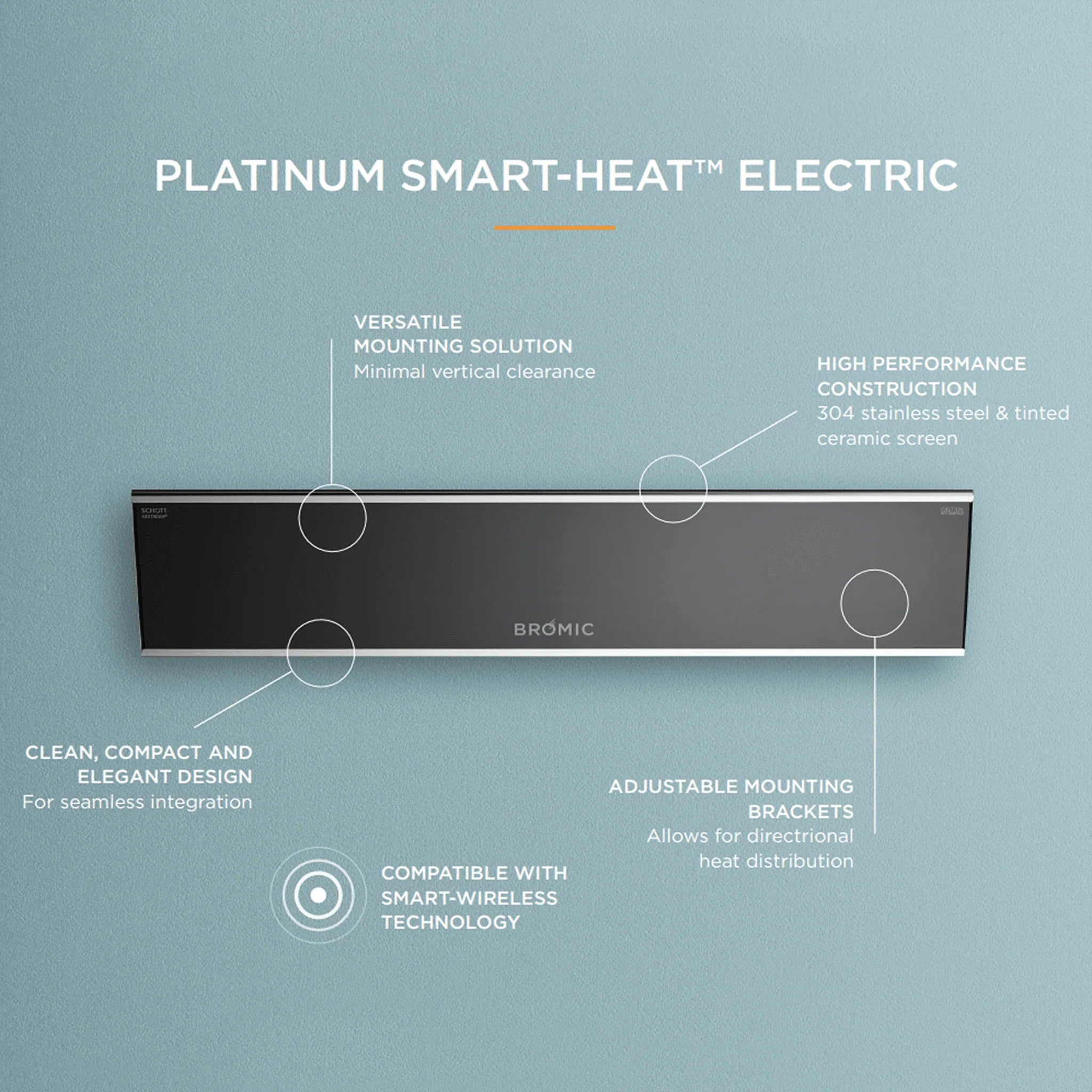 Platinum 3400W Electric Heater