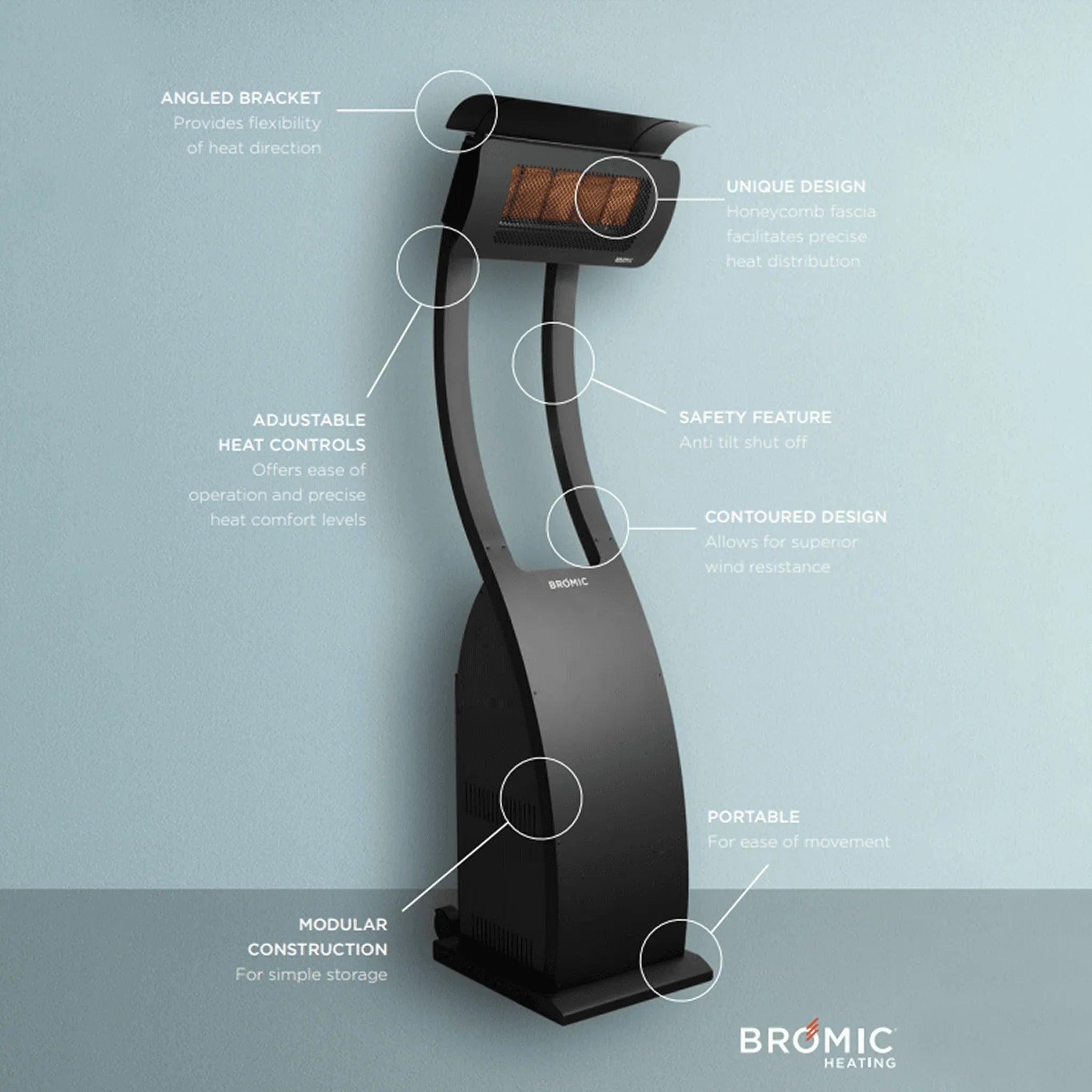 Tungsten Portable Radiant Propane Heater