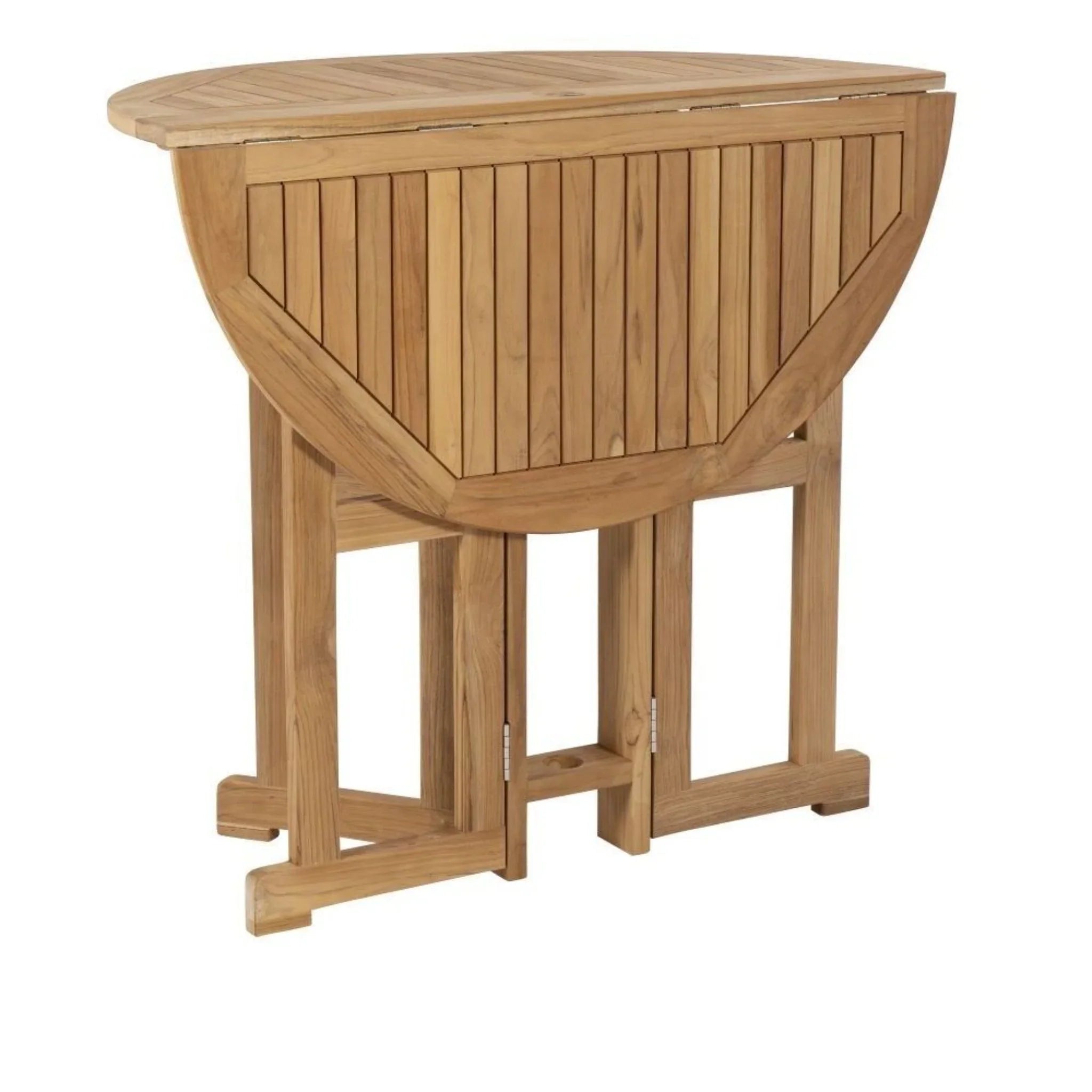 Royal Teak Drop Leaf Bar Table detail