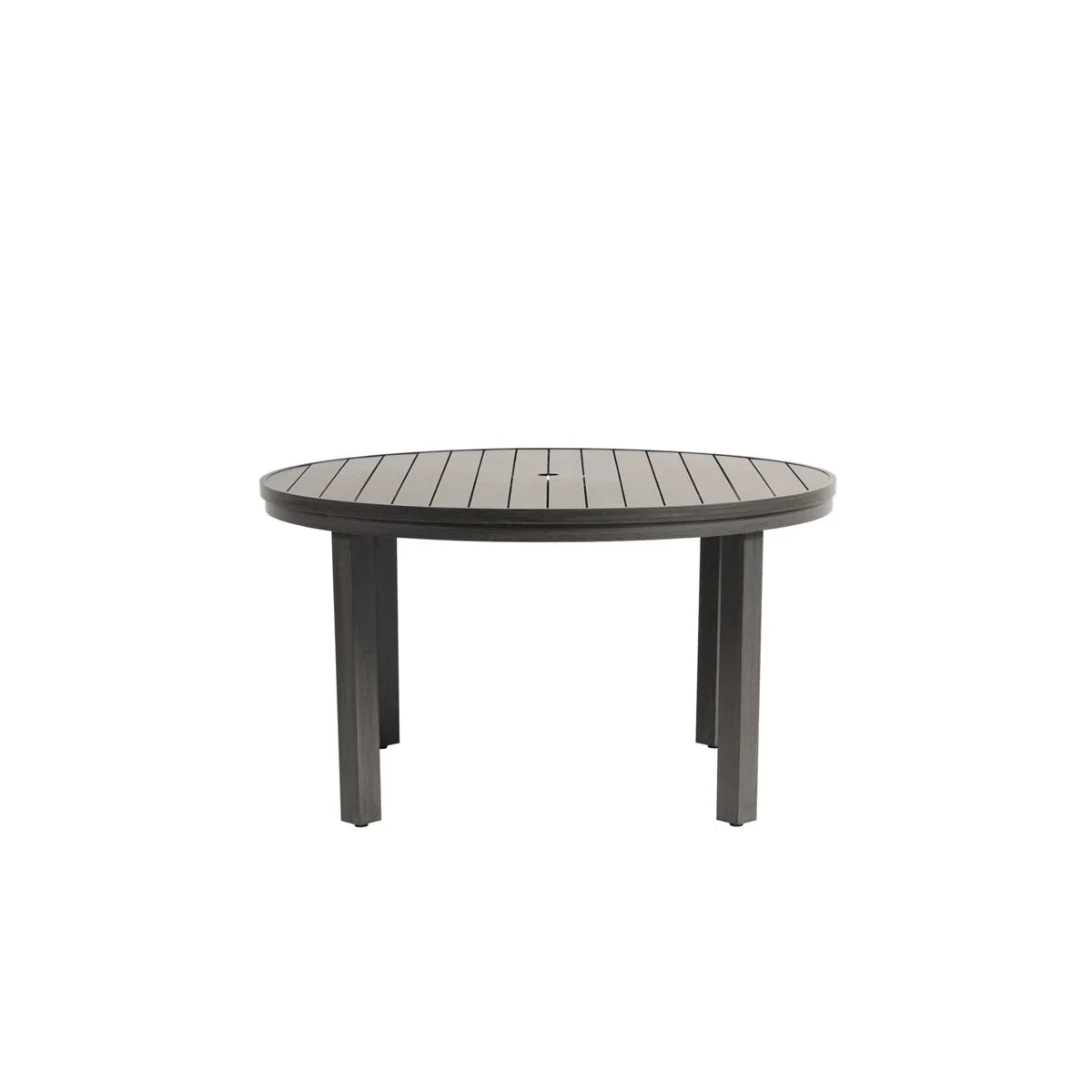 Budapest Sunbury 54" Round Dining Table with Umbrella Hole