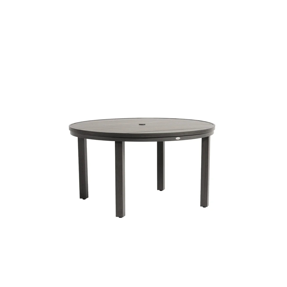 Budapest Sunbury 54" Round Dining Table with Umbrella Hole