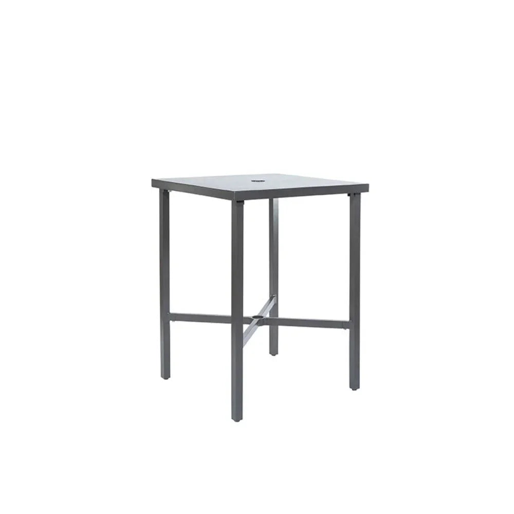 Cabana 30" Square Bar Table with Umbrella Hole 1