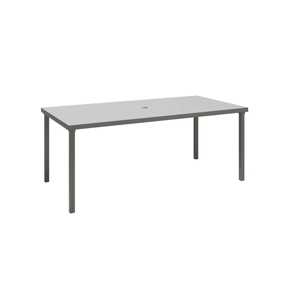 Cabana 36" x 72" Rectangular Dining Table with Umbrella Hole 1