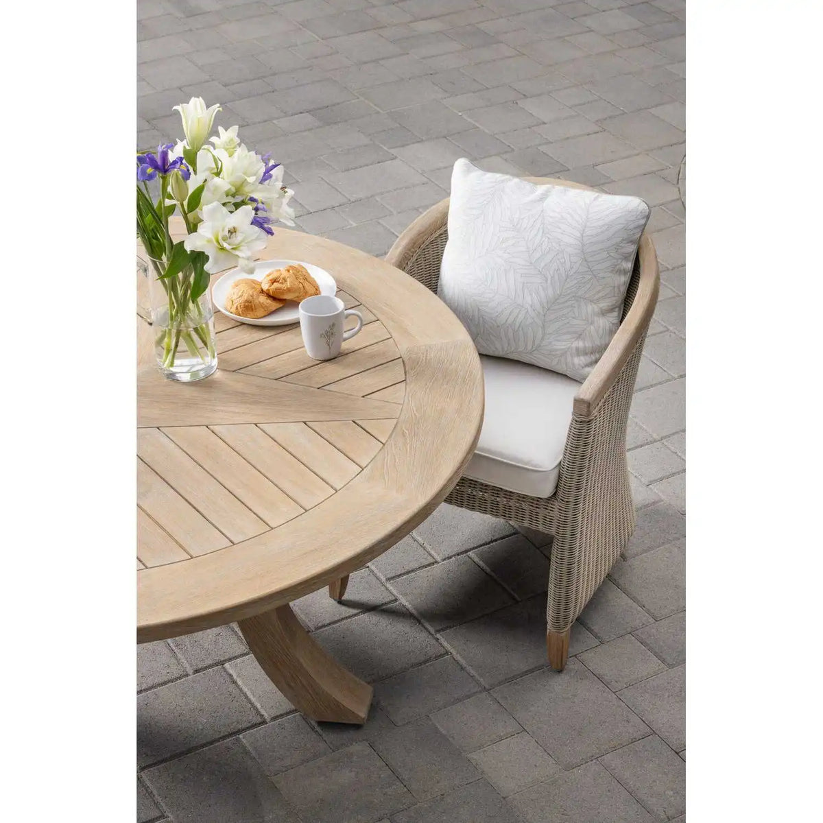 Cambria Cushioned Dining Arm Chair SW5801-1 by Sunset West 8