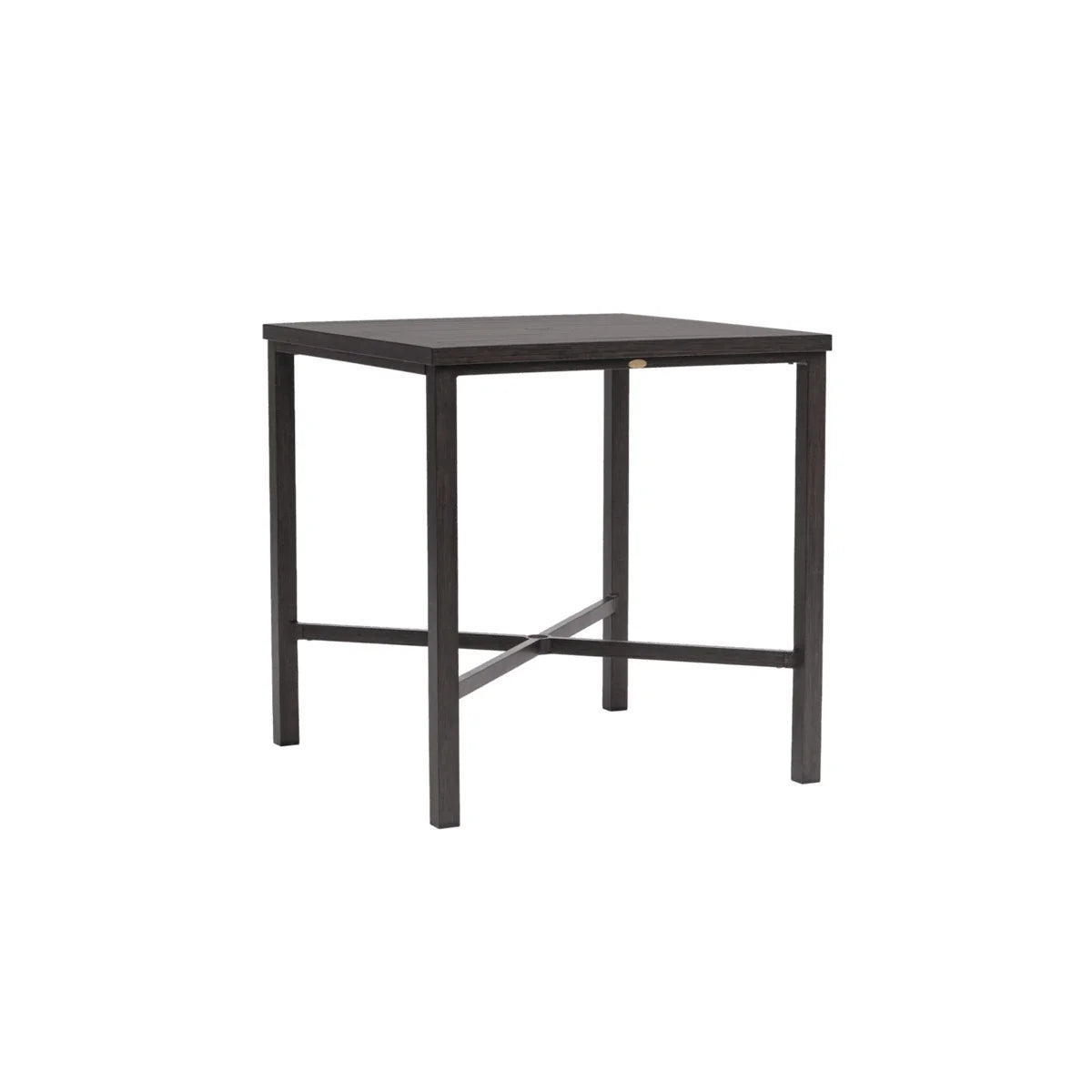 Canbria 39" Square Bar Table with Umbrella Hole