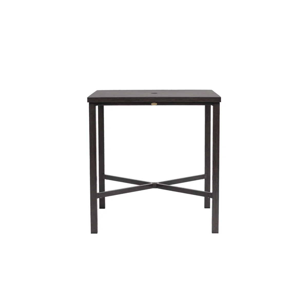 Canbria 39" Square Bar Table with Umbrella Hole