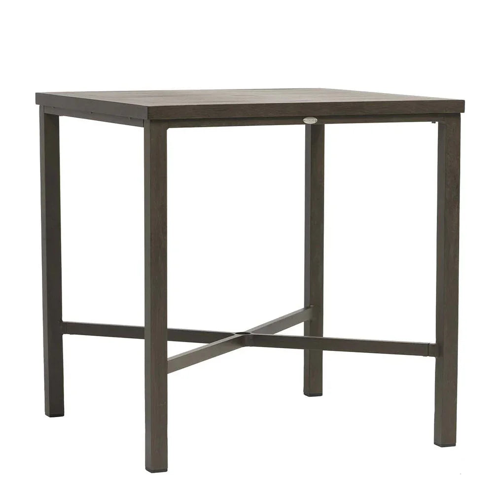 Canbria 39" Square Bar Table with Umbrella Hole
