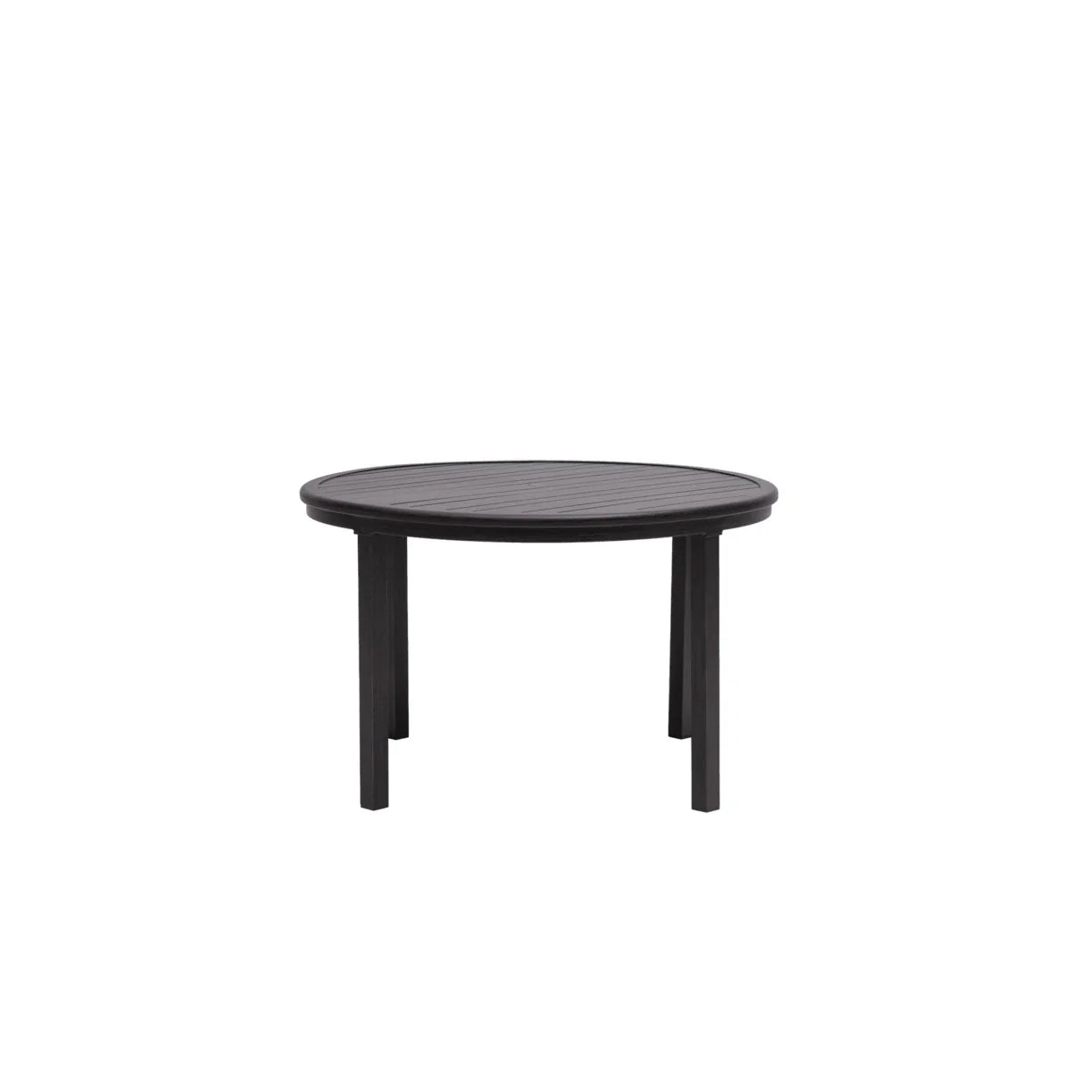 Canbria 48" Round Dining Table with Umbrella Hole