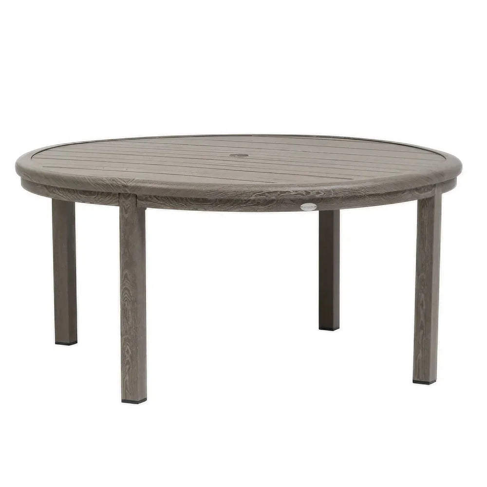 Canbria 48" Round Conversation Table with Umbrella Hole 2