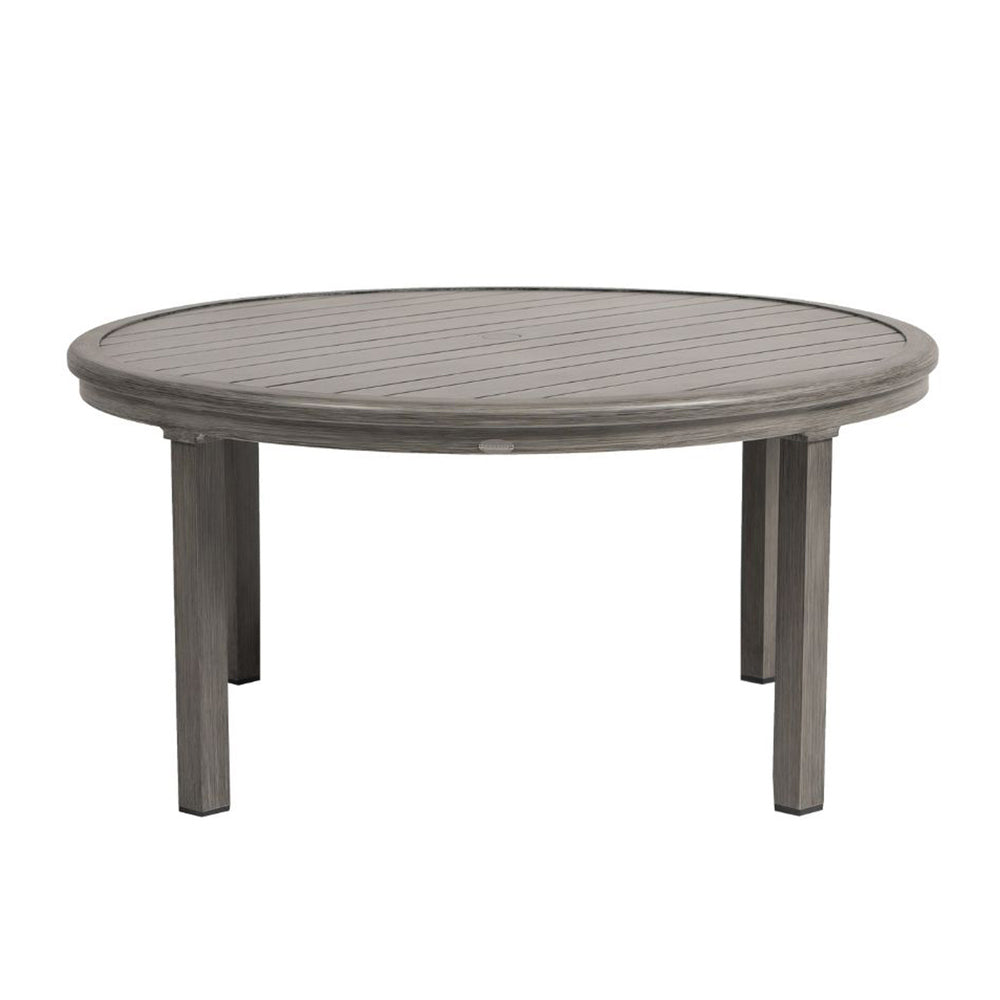 Canbria 48" Round Conversation Table with Umbrella Hole 4