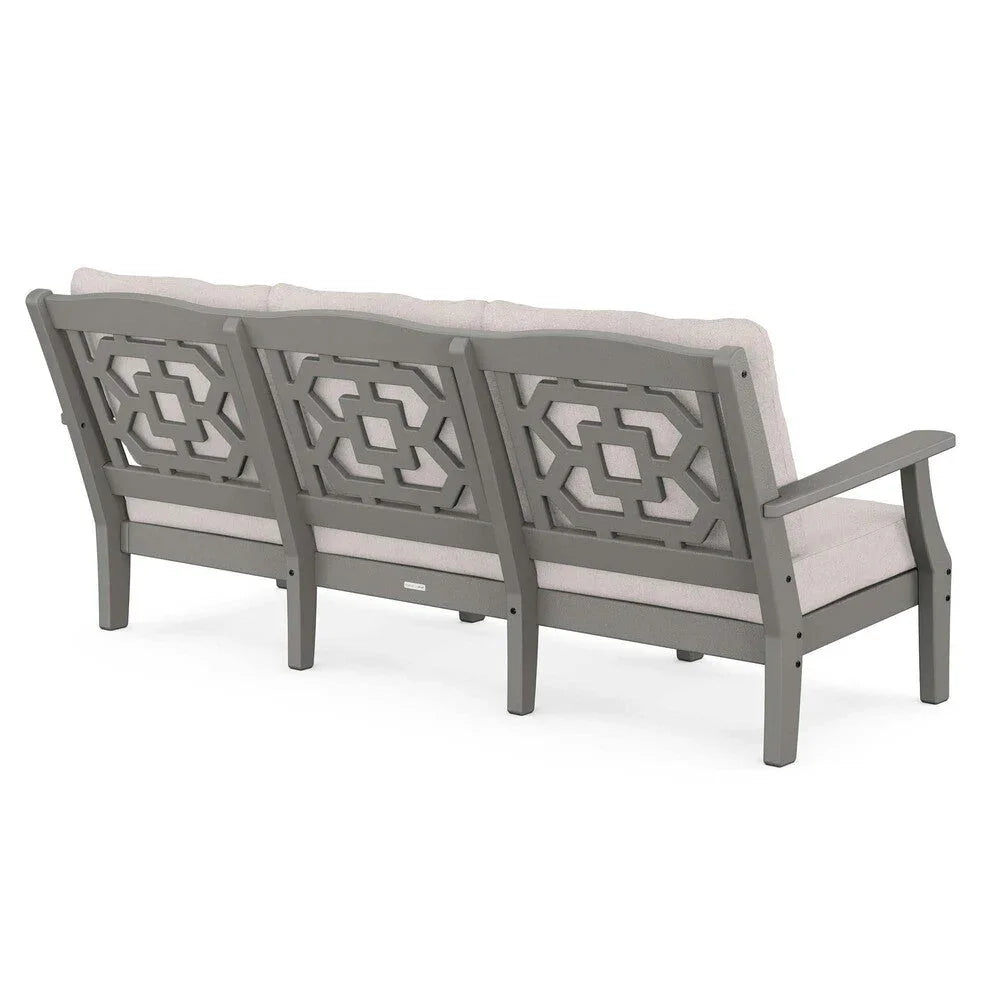 Chinoiserie Deep Seating Sofa 7