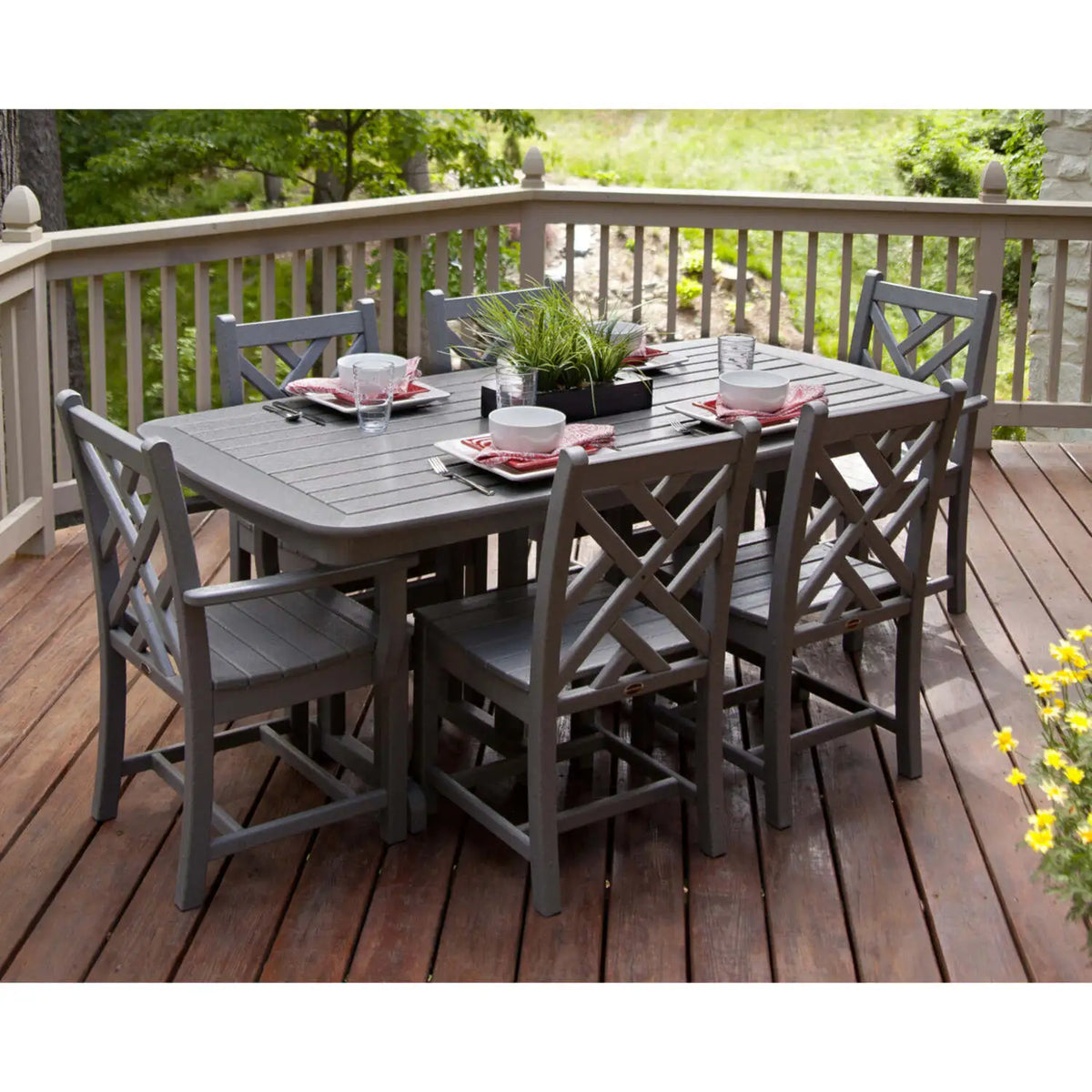 Chippendale 7-Piece Dining Set 8