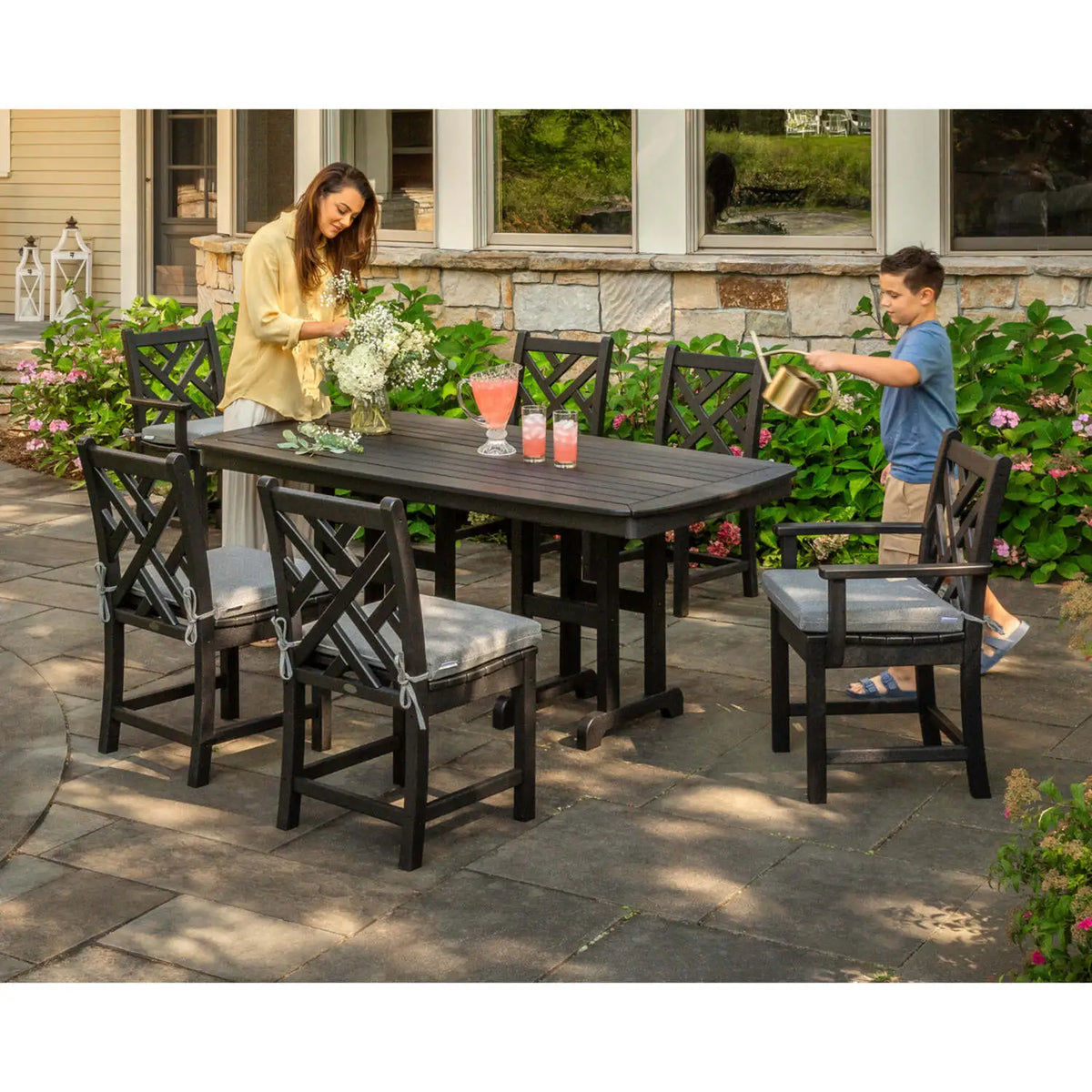 Chippendale 7-Piece Dining Set 12