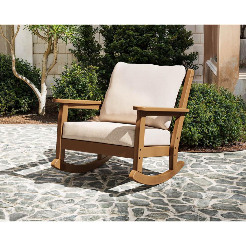 Chippendale Deep Seating Rocking Chair 1