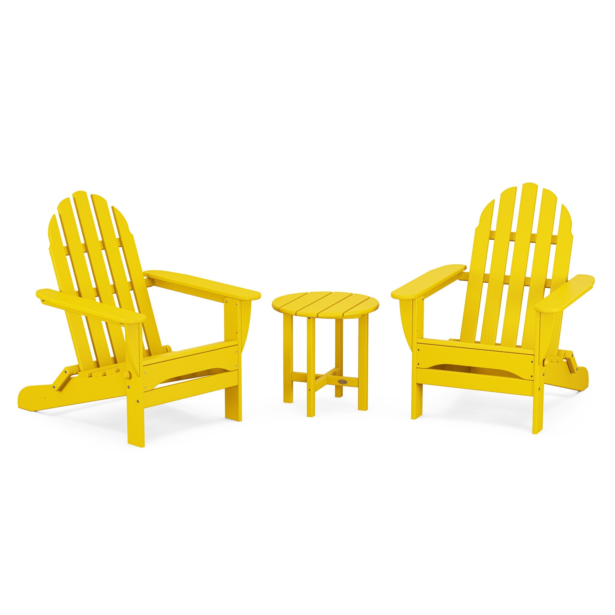 Classic Folding Adirondack 3-Piece Set 8