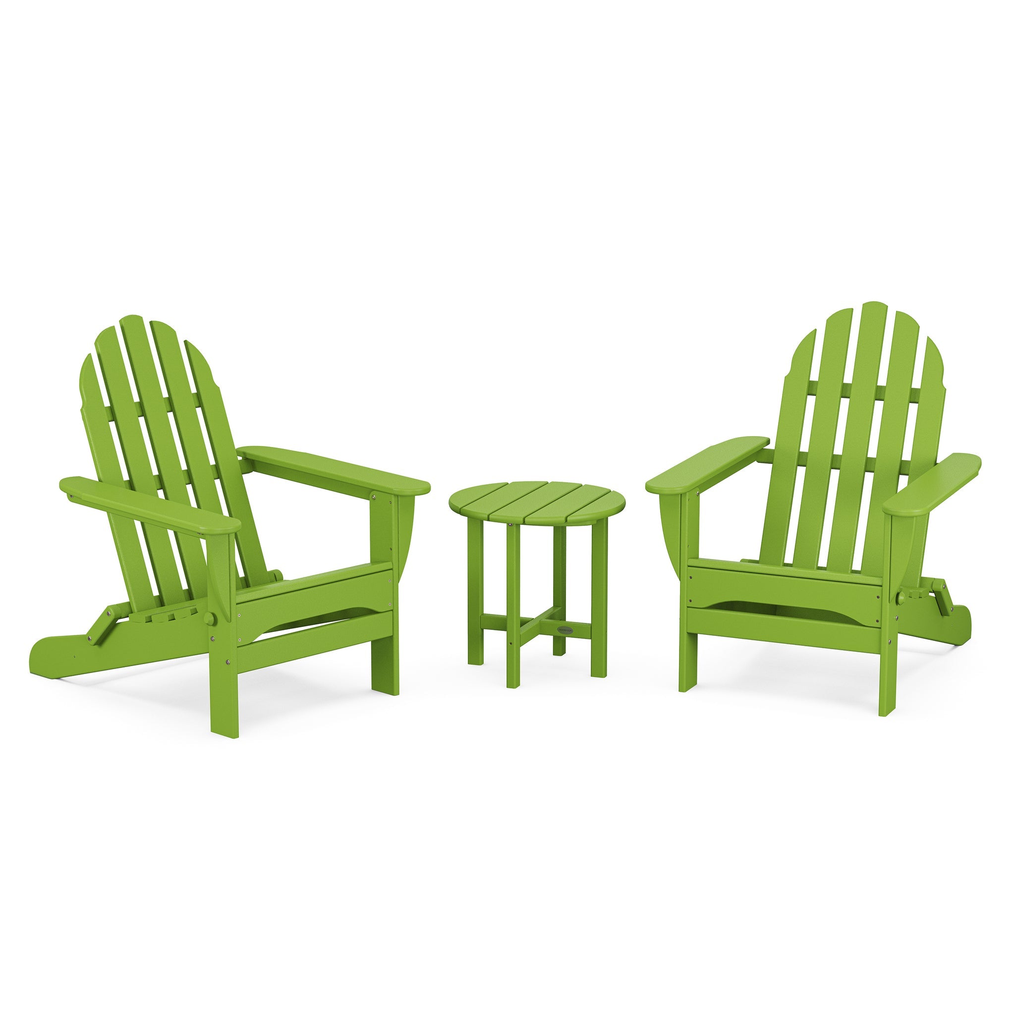 Classic Folding Adirondack 3-Piece Set 9