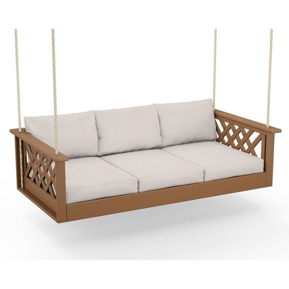 POLYWOOD Country Living Wovendale Daybed Swing