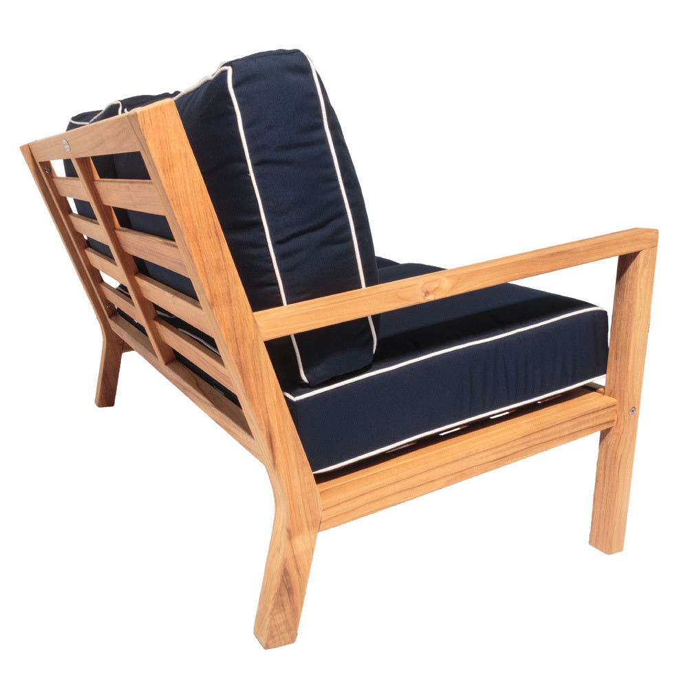 Royal Teak Coastal Cushioned Loveseat