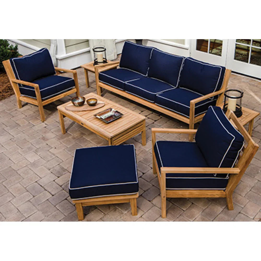 Royal Teak Coastal Cushioned Sofa