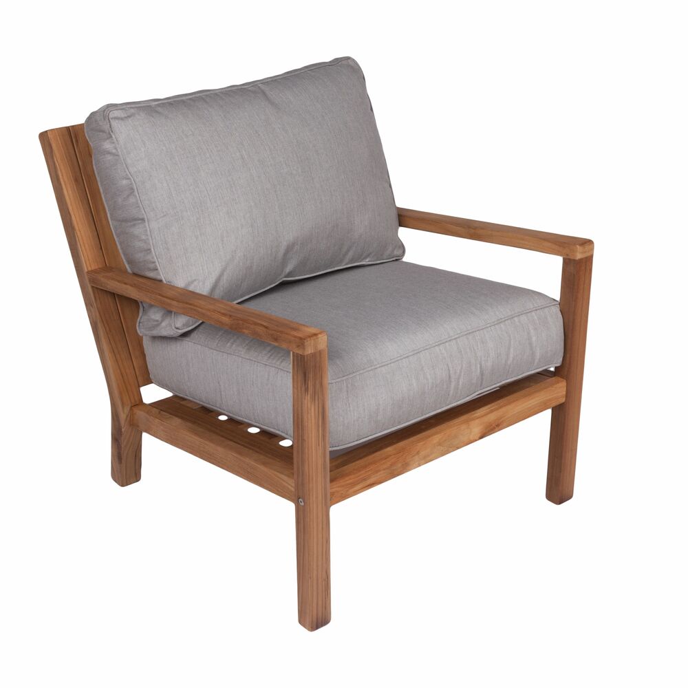 Royal Teak Coastal Cushioned Club Chair
