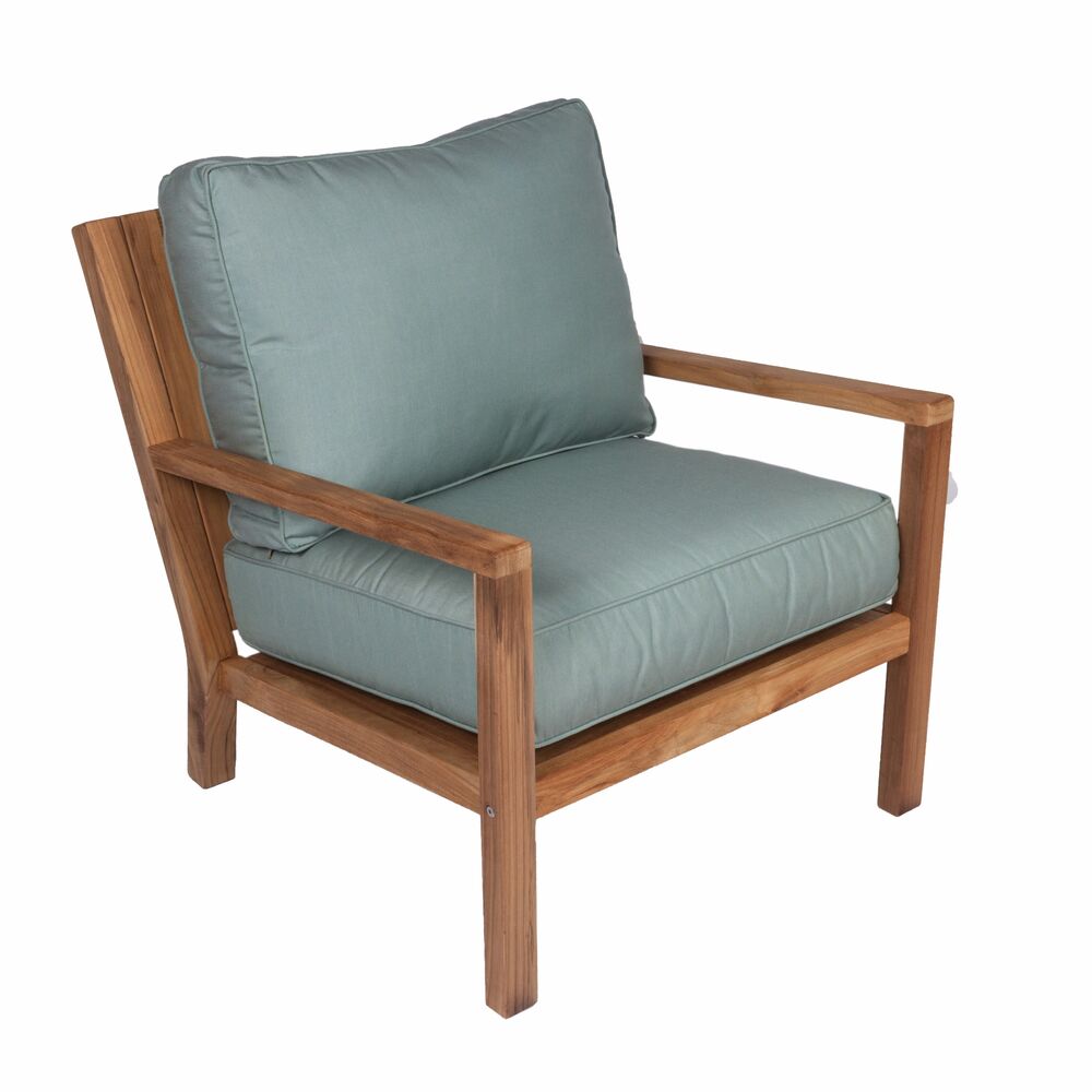 Royal Teak Coastal Cushioned Club Chair