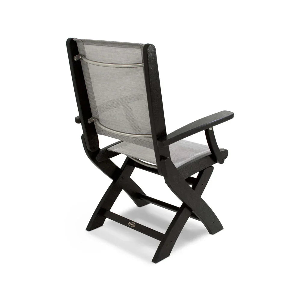 Coastal Folding Dining Chair 10
